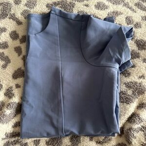 Mandala periwinkle scrub top